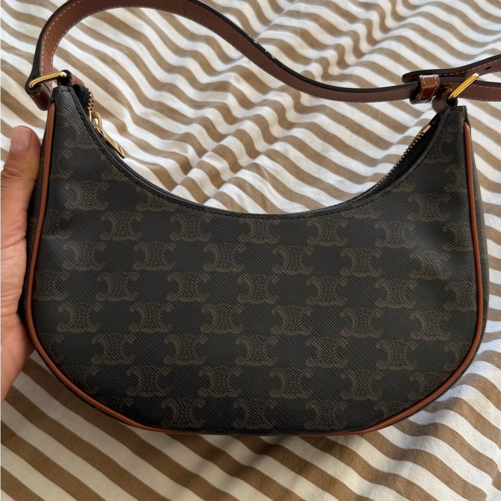 Celine Brown Leather Strap